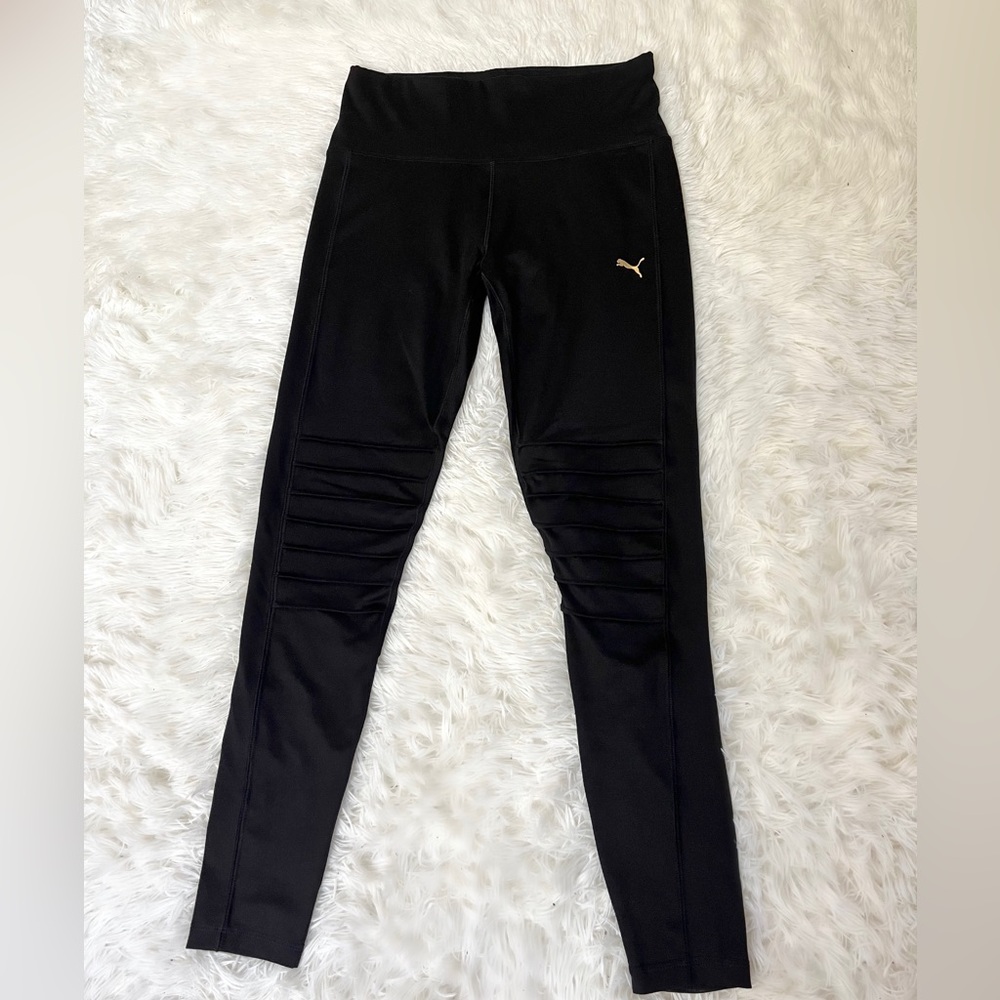 Puma Leggings With Mesh Panels
